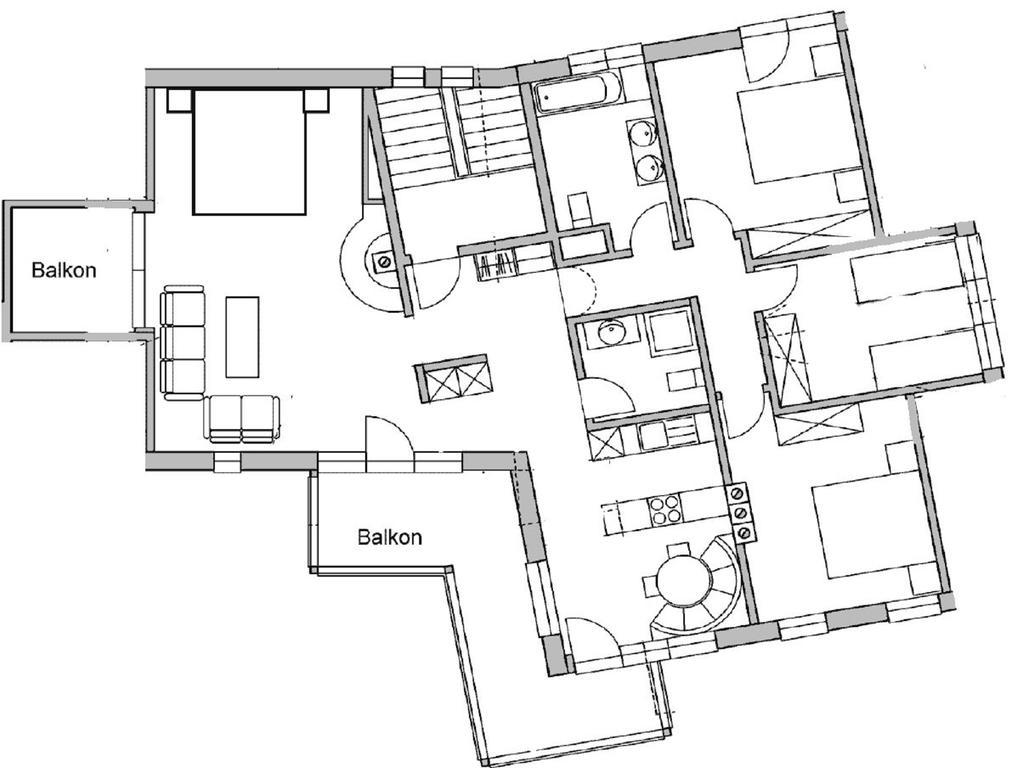 Chasa Vaidum Apartman Samnaun Kültér fotó