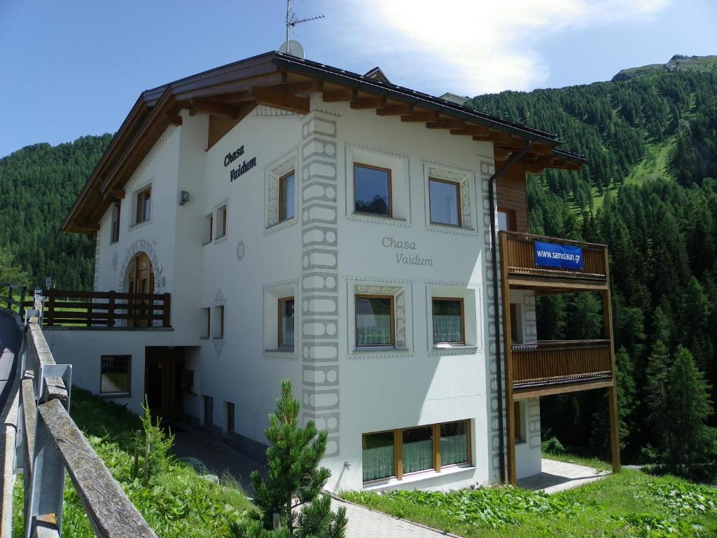 Chasa Vaidum Apartman Samnaun Kültér fotó