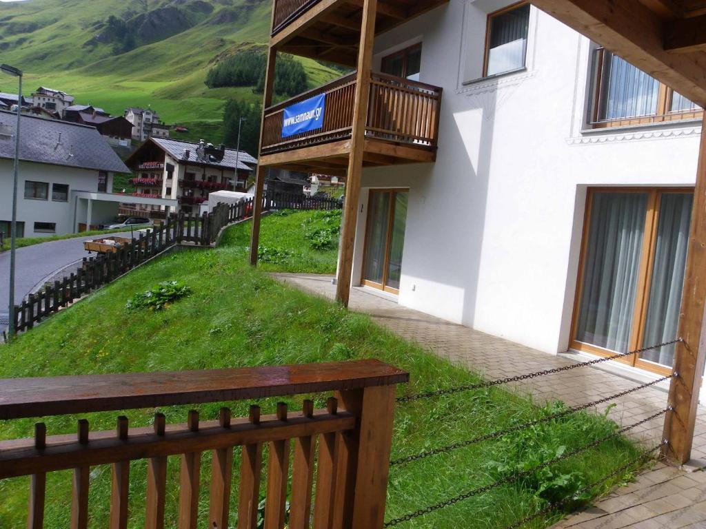 Chasa Vaidum Apartman Samnaun Szoba fotó