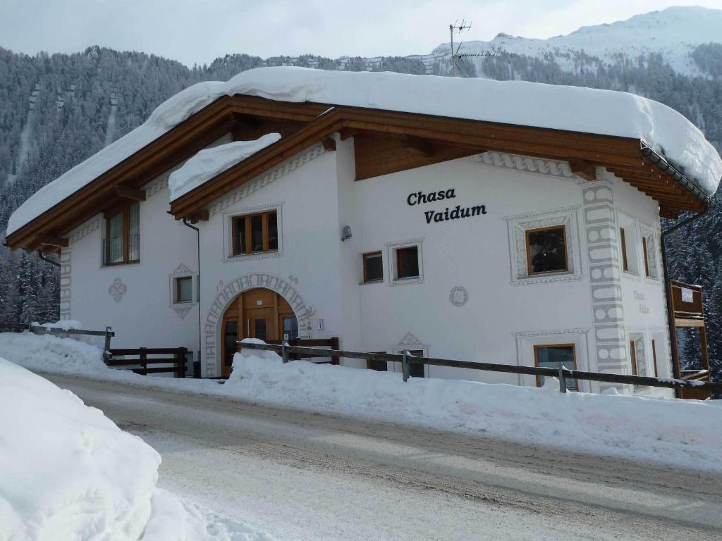 Chasa Vaidum Apartman Samnaun Kültér fotó