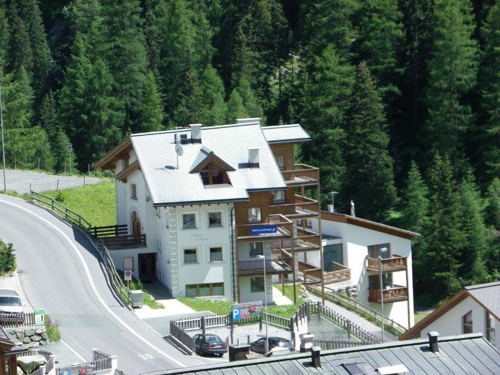 Chasa Vaidum Apartman Samnaun Kültér fotó