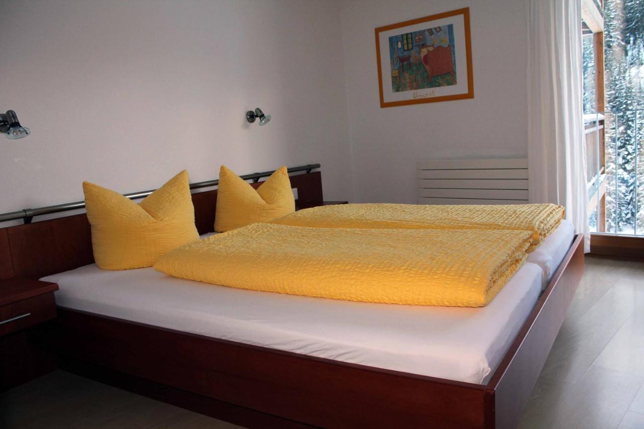 Chasa Vaidum Apartman Samnaun Szoba fotó