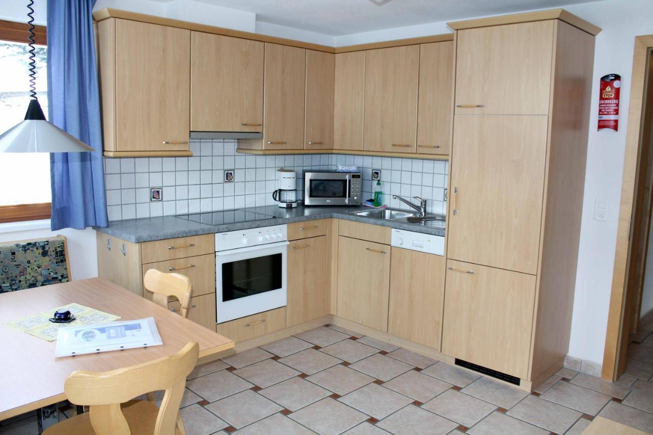 Chasa Vaidum Apartman Samnaun Szoba fotó